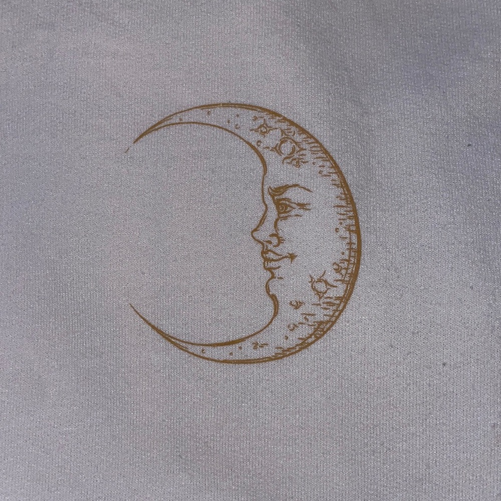 Pacsun - white desert dreamer sun and moon hoodie - Picture 4 of 5